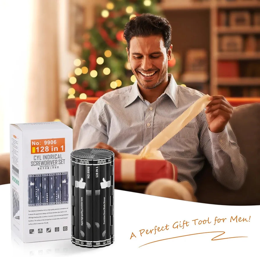 128-in-1 Professional Magnetic Precision Screwdriver Set: Comprehensive Tool Kit for Electronics, Computer, PC, Phone, Watch Repair & DIY Maintenance