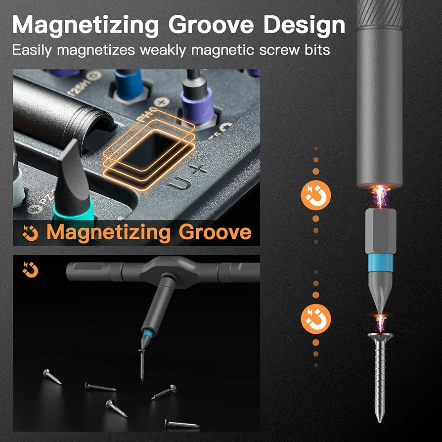 Professional 42-in-1 Magnetic Ratchet Screwdriver Set for Versatile DIY Repairs